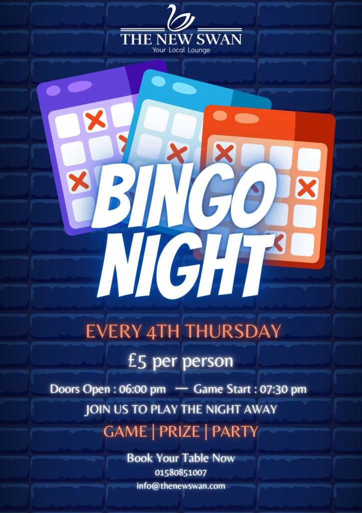 Bingo Night at the New Swan